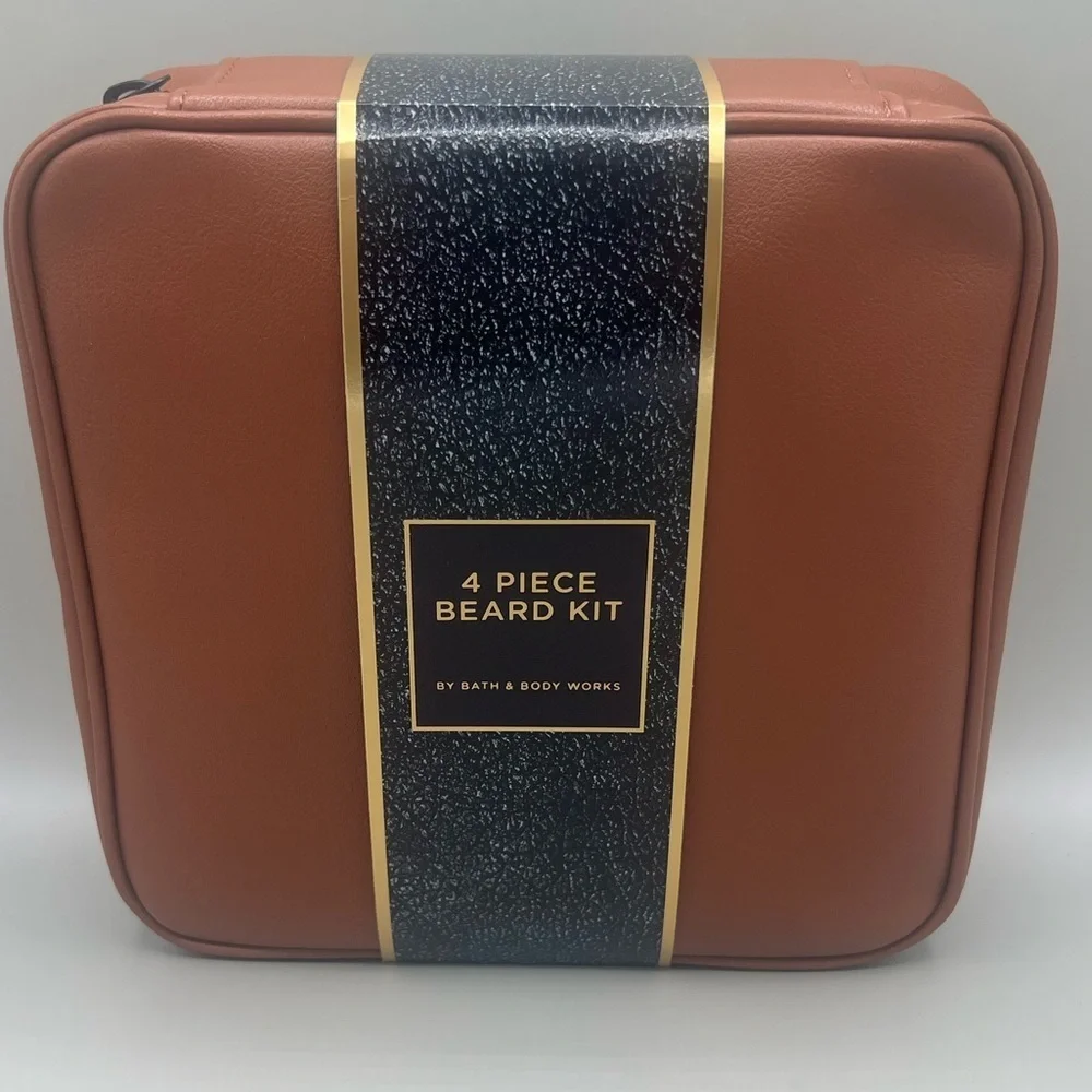 Bath & Body Works 4 Piece Beard Care Gift Set ~ Beard Brush, Wash, Cream, & Oil - Picture 2 of 7